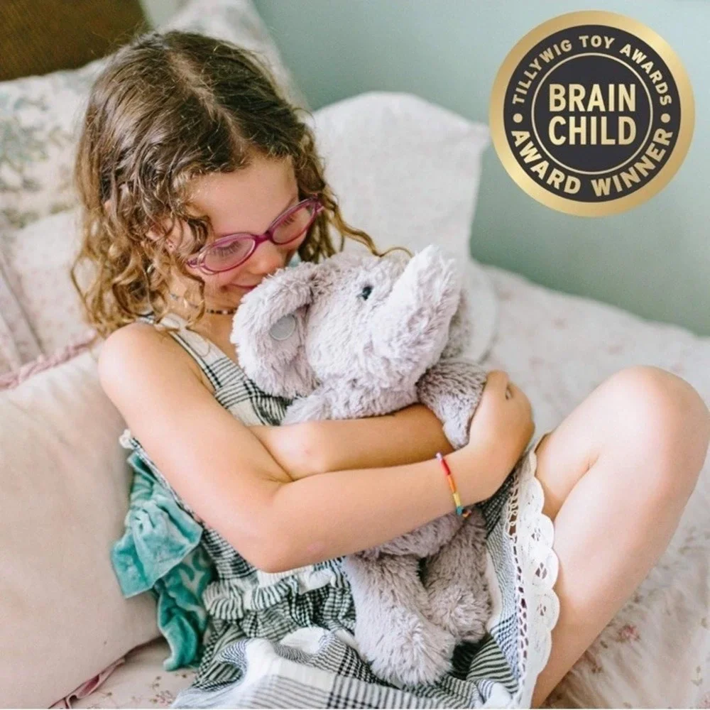 Omi The‎ Elephant 12 Inch Kid Friendly Mindfulness Toy for Emotional Regulation
